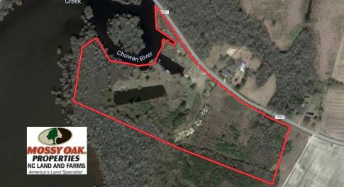 Photo of SOLD!!  27 Acre Marina and Waterfront Land For Sale in Chowan County NC!