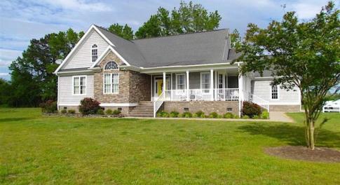 Photo of SOLD!!  9.5 Acres of Land with Custom Home For Sale in Suffolk VA!