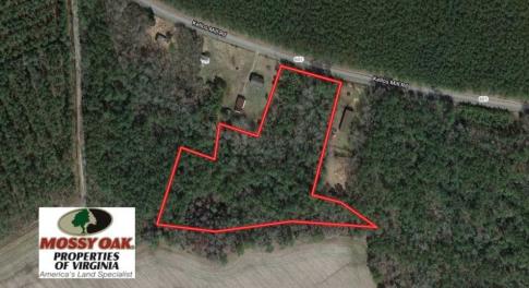 Photo of SOLD!!  5 Acres of Hunting Land of Southampton County VA!