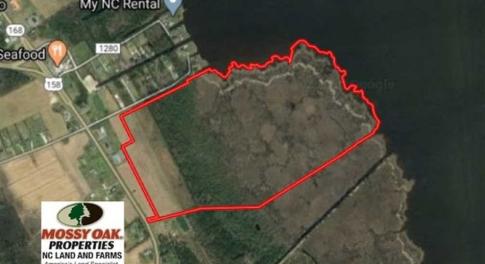 Photo of UNDER CONTRACT!!  109.38 Acres of Waterfront Land For Sale in Currituck County NC!