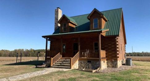Photo of SOLD!! 85 Acres of Farm and Timber Land with Cabin and Pond For Sale in Edgecombe County NC!