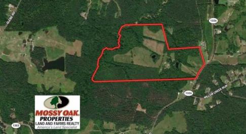 Photo of 100.29 + / -  acres of Farm and Recreational Land with House for Sale in Vance County NC!