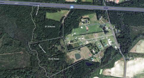 Aerial Views of Both Tracts