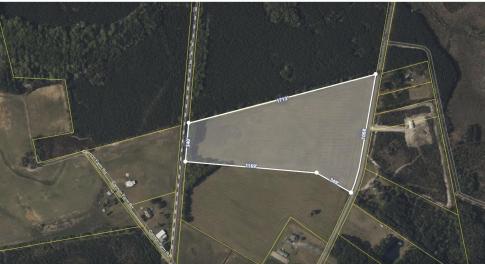 Map of property location with property boundaries