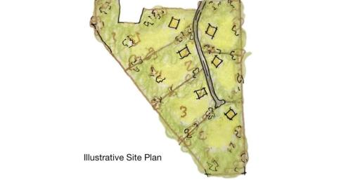 Draft Site Plan - Myrtle Ln