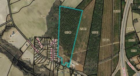 Aerial view or property
