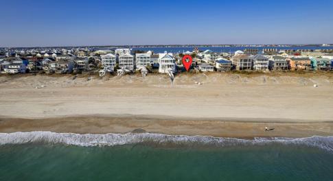 Beachfront lot on Atlantic Beach