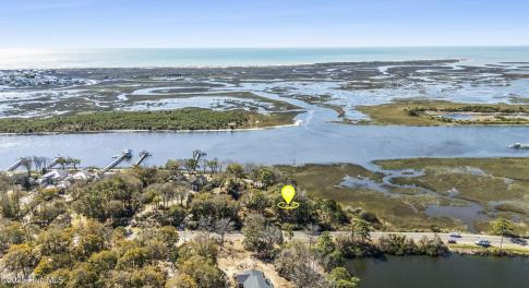 0.8 acre ICW marsh lot in Sunset Beach!