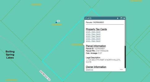 L-125 Baymeade_GIS Map Photo