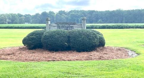 BARRINGTON WOODS ENTRY SIGN
