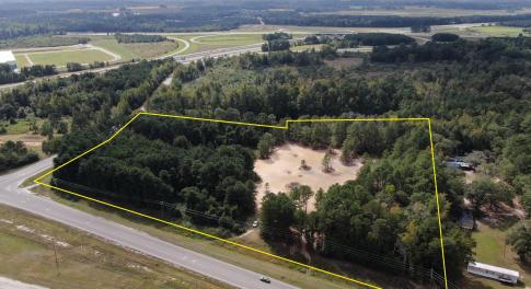 property boundary aerial