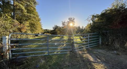 Front Gate on Green Hill Rd