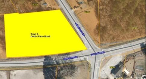 Tract A Dobbs Farm map graphic