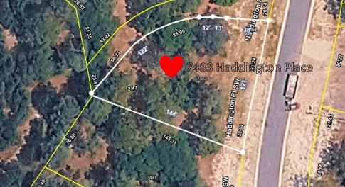 7483 Haddington Place Aerial Map