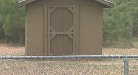 well tower in the front of the proprty