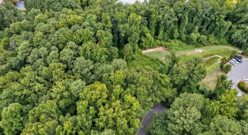 drone shot