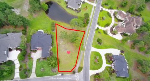 6546 Castlebrook Way Lot Lines