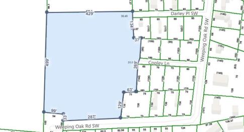 5.31 Acres Aerial map