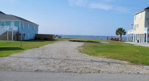 Road view of lot