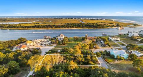 View of lot and ICW