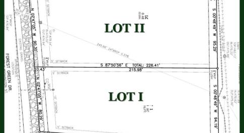 CCS - 109-111 FOREST GREEN DRIVE - 2 LOT