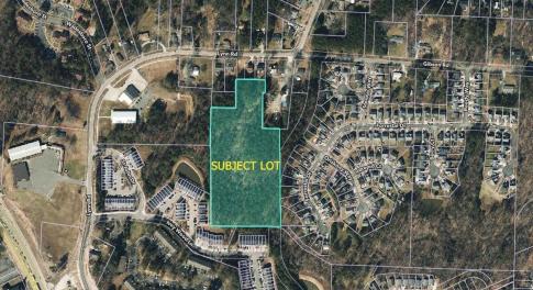 aerial from GIS map
