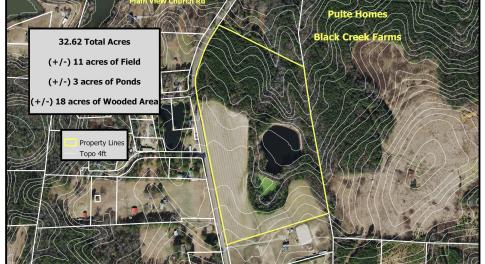 Pleasants Map