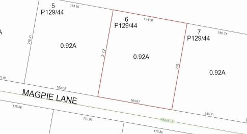Lot 6 Magpie Lane Lot