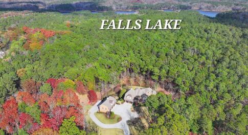 Falls Lake Aerial
