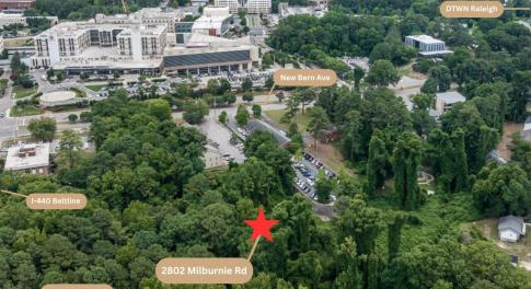 Milburnie Map