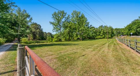 Front Corner of land