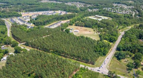 Drone Aerial - 18.5 acres on Sherron Rd.