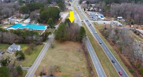 View of Rt. 17 North*Lines are Approximate