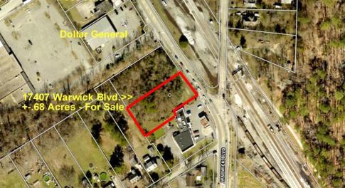 17407 Warwick Blvd. .68 Ac - Lee Hall