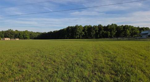 Front of lot from street.  Houses on either side are not part of this lot