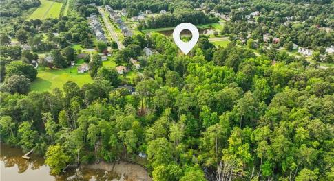 Powhatan Creek 2.9 acre waterfront lot available