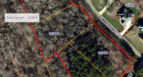 AERIAL OF LOTS 25-28 INCLUDING IN THIS SALE