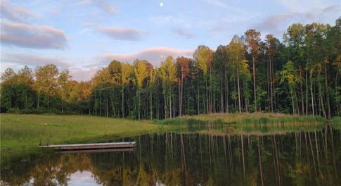 4.36 acres with pond
