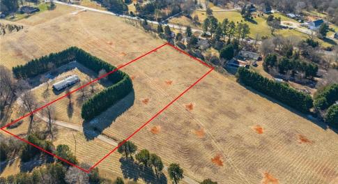 Proposed Lot #3, existing home being removed