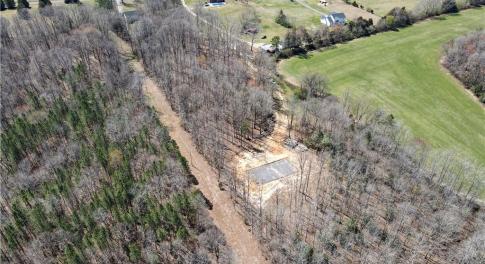 Cleared homesite off the road!