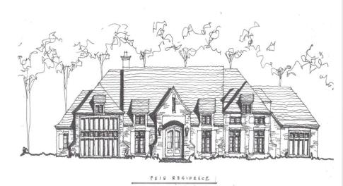 Proposed  and approved home plan