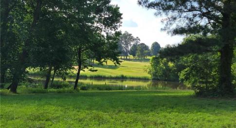 Seller photo of LOT 54 of Caswell Pines Golf Course in summer.