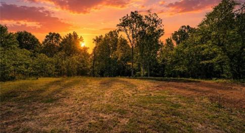 Digital Dusk of potential homesite