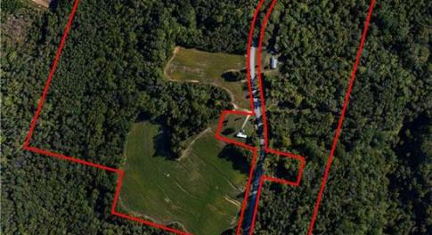 Arial View with overlay