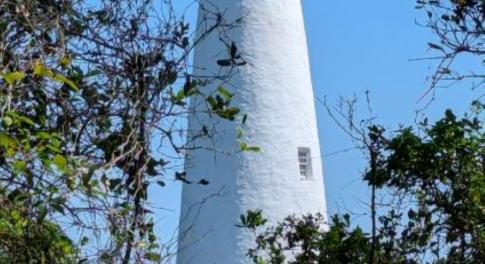 View of Lighthouse from back of lot