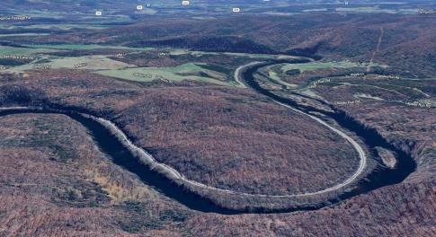 aerial view