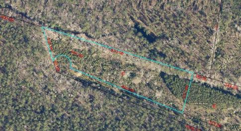 3.5 Acres. Road Access is part of Sale price. See