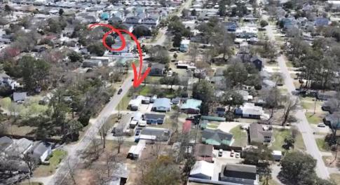 Drone / aerial view
