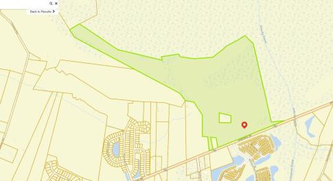Map location