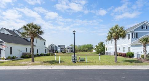 View of road with sidewalks, a residential view, a